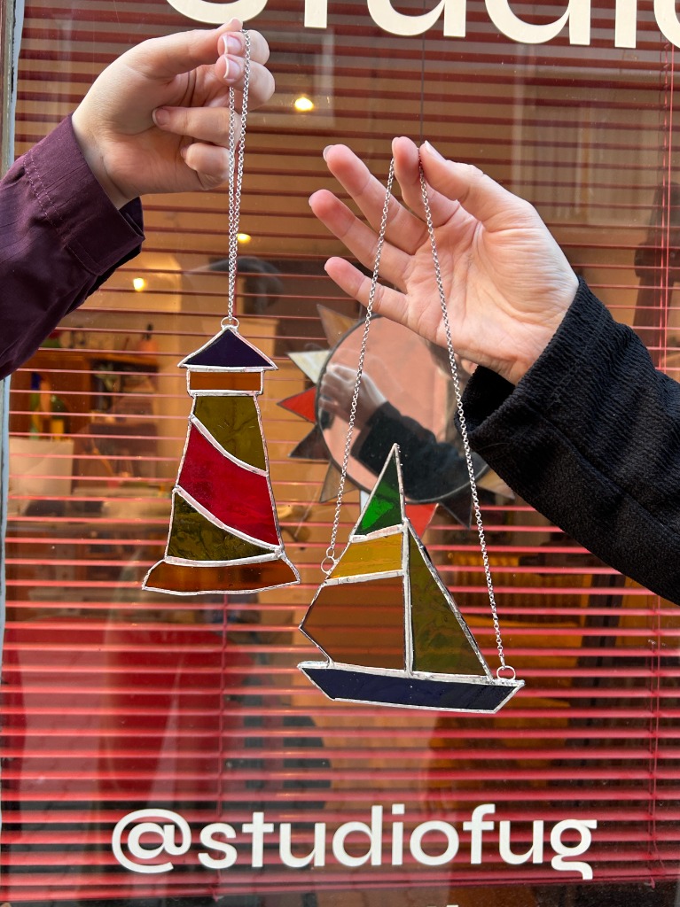 Vitray Fener ve Yelkenli Tasarımları
