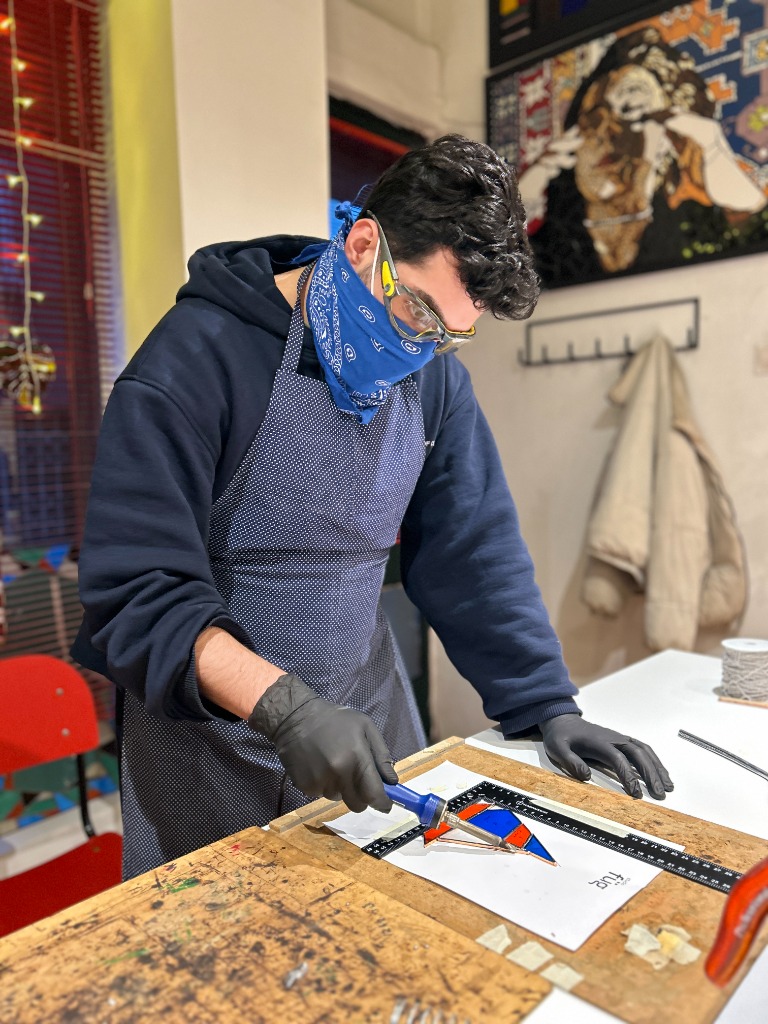 Atölye İçi Vitray Üretimi